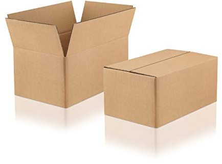 WPTrading - 20 Stück Versandkarton 2-wellig 485 x 385 x 370 mm Wellpappe (Nr. 2W-5) Braun - Pappe Faltkarton für Warenversendung, Paket & Päckchen groß (L) - Karton Versand-Verpackung extra stark