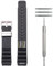 WRISTARMOR 20 mm schwarzes Gummi-Uhrenarmband, kompatibel mit Citizen Promaster nd Limits, Solarsport, Taucher, Ersatzarmband, Edelstahl-Lünette für Damen und Herren