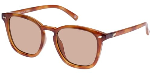 Le Specs. BIG DEAL VINTAGE TORT - Sonnenbrille für Damen und Herren Runde Rahmenform mit UV-Schutz LSP2352257