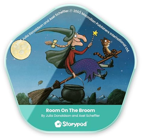 Storypod | Room On The Broom | Token for The Storypod Audio Learning System | SEL Audio Learning & Interactive Fun