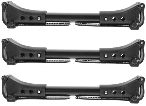 Toddmomy Conector Ajustable para Cochecito de Ñiño Doble, 3 Unidades de Aluminio Ligero, Accesorio Resistente al Agua para Conexión Segura de Cochecitos Gemelos en Paseos y Viajes