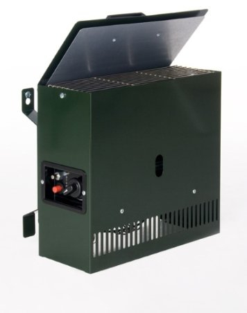 HPV Stand - und Wandheizung 4 kw grün Gewächshausheizung