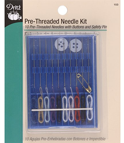 Dritz 153 Pre-Threaded Needle Kit