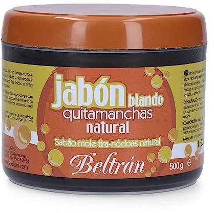 QUITAMANCHAS BELTRAN JABÓN PASTA NATURAL 500g BELTRAN