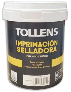 Tollens 8102 Imprimación Selladora al Agua, Blanco, 750 ml