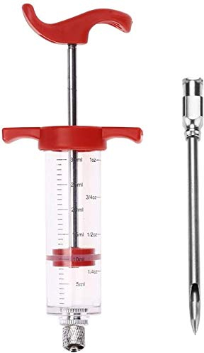 2 Paquets De Seringue De Marinade D'injecteur De Viande Pour Rôtir Pour Griller, Rôtir, Saler