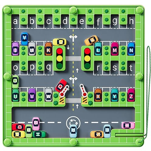 zhiwuzhu Magnetic Alphabet Maze,Montessori Toys,Alphabet Puzzle Toddler Toys for Ages 2-4,Sensory Toys Fine Motor Skills,Birthday Gifts for Kids