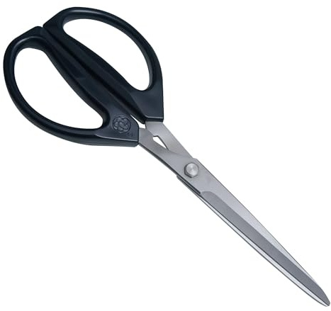 Joyce Chen Deluxe Unlimited Kitchen Scissors All Purpose Kitchen Shears with Japanese Stainless Steel Blades, 8-inch Overall Length, Dark Navy