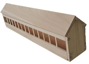 Stgfyxgs Comedero para Palomas, Comedero, Jardín, Suministros para Palomas, Contenedor Ranurado, Comedero para, Aves, Palomas, Aves de Corral, 80cm