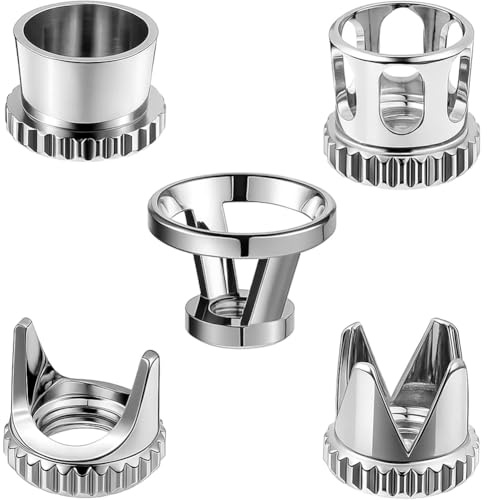 Ujjdwiurgh Airbrush nållock ersättning 5 st universal airbrush tips tillbehör för olika sprayeffekter