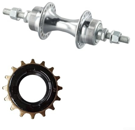 Mozzo ruota posteriore, mozzo fisso a 36 fori per bici con volano 16T, mozzo posteriore per bicicletta a velocità singola (con volano 16T)