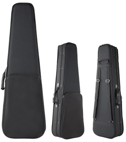 Estuche para violín Estuche for violín Oxford ligero y rectangular, 4/4, 3/4, 1/2 1/4, for guardar piezas accesorios(3-4 Triangular)