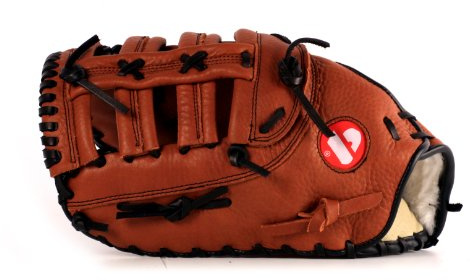 GL-301(REG) gant de baseball cuir première base, pour gaucher, marron