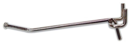 Crochet pour panneaux perforés porte-outils 30 cm Tablette en acier Art 710 10 Pcs