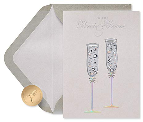 Papyrus Wedding Card (Toast for a Lifetime)