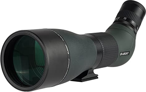 Svbony SA401 APO Spektiv, 20-60x85mm, Doppel-ED-Glas FMC, Präziser Fokus, Wasserdichtes Abgewinkeltes Spektrive für die Vogelbeobachtung Sportschützen, das Schießen von Zielen Jagd Wildlife Scenery