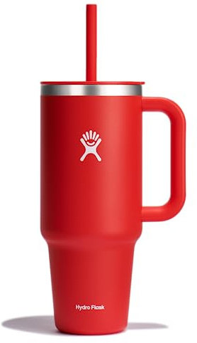 Hydro Flask All Around Travel Tumbler with Handle 40 Oz Goji