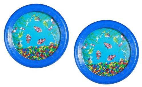 Hoite 2 delar ocean trummor för meditation och avkoppling musikalisk handslagverk musikinstrument tamburin (20 cm)