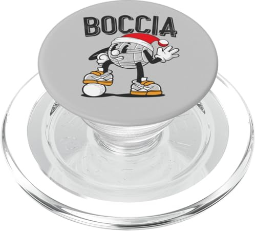 Boccia Palla Da Bocce Cappello Di Natale Palla Da Bocce Con PopSockets PopGrip per MagSafe