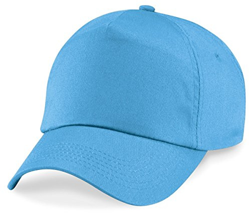 Beechfield Kids Cap in surf blue
