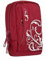 BAXXTAR MANGA III Digital Camera Bag Case * Red / White * for Canon PowerShot SX710 SX700 SX610 SX600 SX280 SX270 - Nikon Coolpix S33 S9600 - Samsung WB800F WB850F WB150F WB250F WB350F -- Panasonic Lumix DMC TZ57 TZ55 TZ50 TZ45 TZ35 -- Kodak Easyshare Sport C123 C135 -- Fujifilm FinePix L55 F550 F770EXR F600EXR T200 -- Olympus VR-340 etc.