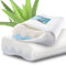 ELONEO 2er-Set Nackenstützkissen individueller Härtegrad 4-fache Höhenanpassung 3D-Abstandsgewebe, Kopfkissen mit Memory Foam inkl. Aloe Vera Klima-Bezug 60 x 35 cm, Viskoschaum