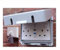 K M Electronics® Outdoor 2 Gang RCD Double 13 AMP Switched Socket IP65 Lockable with Padlock