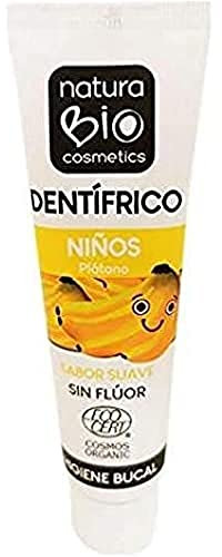Naturabio Dentifrice pour enfants platane 50 sans fluor 50 g
