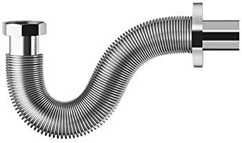 TUBO DI SCARICO BPS FLESSIBILE-ESTENSIBILE IN ACCIAO INOX 11/4 x 32