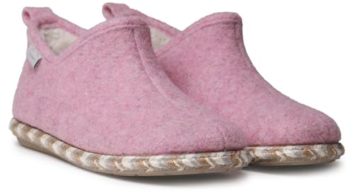 TONI PONS Slipper abotinada para mujer en fieltro en rosa - DEMI-FP - 38 EU