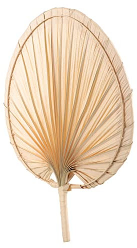 GALPADA Éventail Chinois Tissé Main De Palmier Naturelles Léger Et Portable Accessoire Décoratif Et Ventilateur Estival Compact Pour Mariage Et Balade