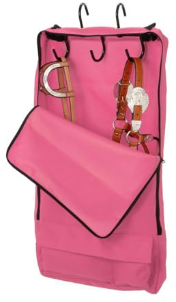 Tough-1 Hanging 3-Hook Tack Carrier Bag Pink