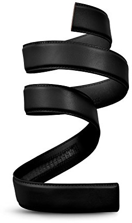Mission Belt Black Leather, 40mm
