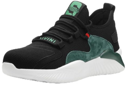 UnPtios Zapatos de Seguridad Hombre Mujer Calzado de Seguridad Ligero Comodo Antideslizantes Zapatos de Trabajo Zapatillas Trabajo con Punta de Acero 46 EU