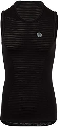 AGU Unisex-Adult Nero Maglia Intima SUMMERDAY Base Smanicata, XS