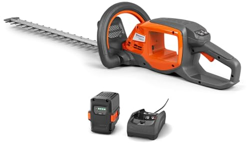 Husqvarna 215iHD45 Akku-Heckenschere – 45 cm Messerlänge, 3000 Schnitte/Min, 3,2 kg – leicht, leistungsstark & gut ausbalanciert – Digitale Bedienung (inkl. Akku & Ladegerät)