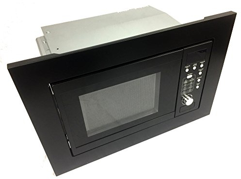 Cookology IM20LBK Integrated Built In Microwave 20 Litre Capacity, Frame Included with Auto Defrost, Child Lock and 8 Auto Programs - In Black