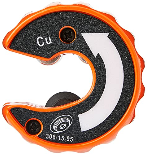 Bahco 306-15 Pipe Slice Tube Cutter, Black/Orange, 15 mm