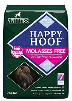 SPILLERS Happy Hoof Molasses Free 20kg - Horse Feed