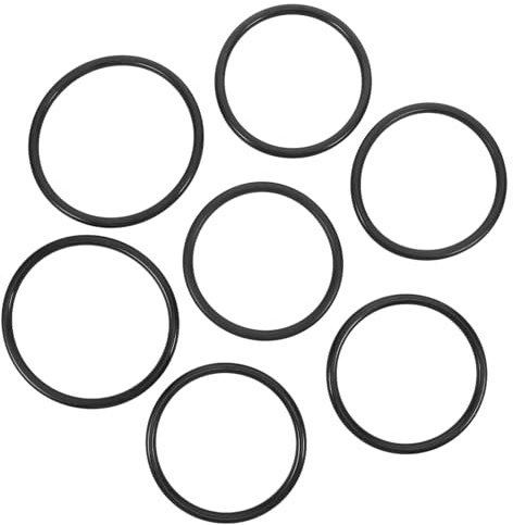 Abaodam 7pcs Music Bowl Washer Sound Bowl Rubber Ring Rubber Cushion Pad for Sound Bowls Washers Ring Meditation Instruments Cushion Singing Bowls Silicone Gasket