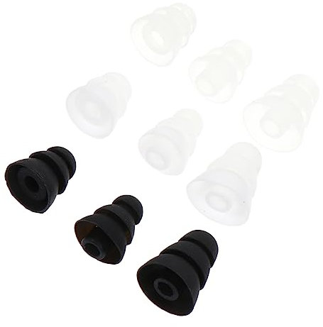 DOITOOL 36piezas Funda de Silicona para Auriculares Intraauriculares Tapones de Silicona para Auriculares Internos Protectores Auditivos Colores Surtidos Uso Diario