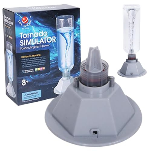 HDBHSBE Tornado Maker éducatif Tornado dans Une Bouteille Scientific Simulator Battery Toys for Kids for Science Labs, Science Class et Plus, Pas de Fabricant de Bouteilles, Jouet