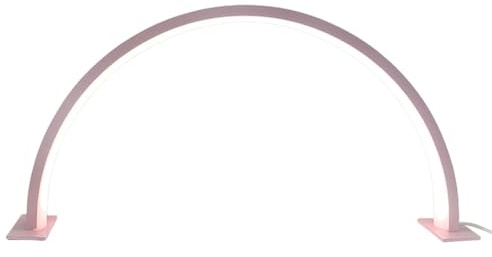 Kexpery - Luce a mezzaluna per tavolo da manicure LED con 3 modalità di colore, lampada da lavoro per salone di bellezza