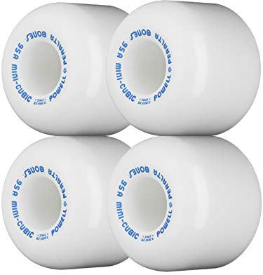 Powell Peralta Mini Cubic 4-Rollen-Trolley 64 mm weiß 64 mm
