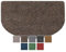ANRO Fußmatte Schmutzfangmatte waschbar wasserdicht robust Schmutzfänger für Eingang, Haustür, Flur, Küche, Schlafzimmer Poet Größe 45x75cm Carpet Dunkelbraun