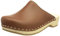 Berkemann Unisex Natur-Toeffler Holzschuh, mokkabraun, 41.5 EU(7.5 UK)