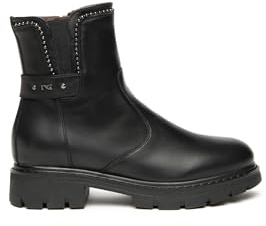 Nero Giardini I514769D Stivaletti Donna in Pelle - Nero 38 EU