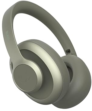 Fresh 'n Rebel Clam Blaze Cuffie Bluetooth Over Ear con 80 ore di Riproduzione, con Microfono ENC, Cancellazione del Rumore del vento, Senza fili, Ricarica rapida, Controllo a pulsante (Verde)