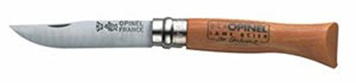 Opinel No 7 Traditionnel Couteau Fermant - acier au carbone - bague de sécurité