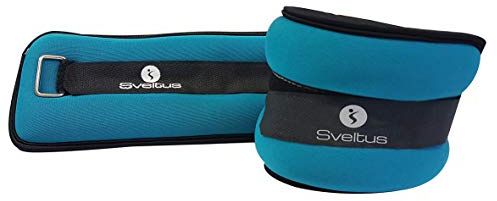 Sveltus Gewicht-Handbandage, 2 kg, Blau